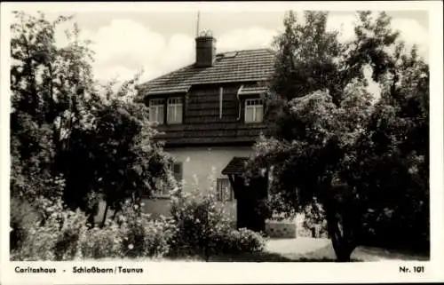 Ak Schloßborn Schlossborn Glashütten im Taunus, Caritashaus