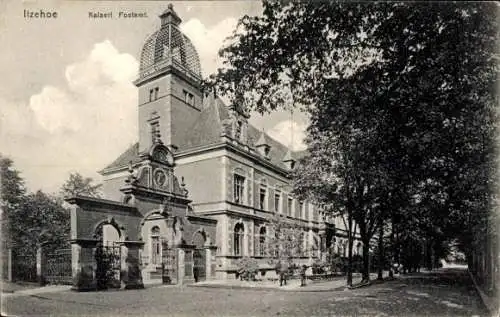 Ak Itzehoe in Holstein, Kaiserliches Postamt