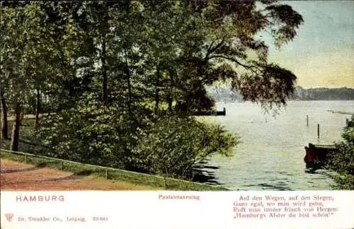 Ak Hamburg Mitte Altstadt, Pantelmannsteg