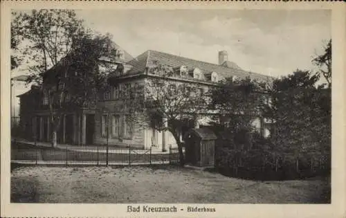 Ak Bad Kreuznach in Rheinland Pfalz, Bäderhaus