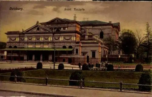 Ak Duisburg im Ruhrgebiet, Städtische Tonhalle