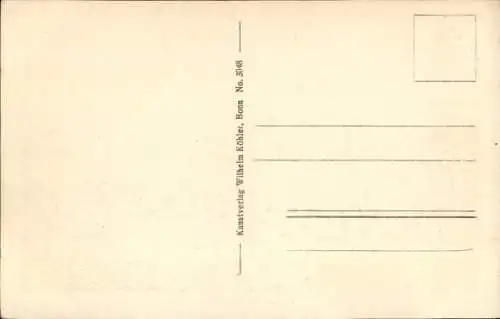 Ak Venusberg Bonn am Rhein, Casselsruhe, Blick auf das Siebengebirge