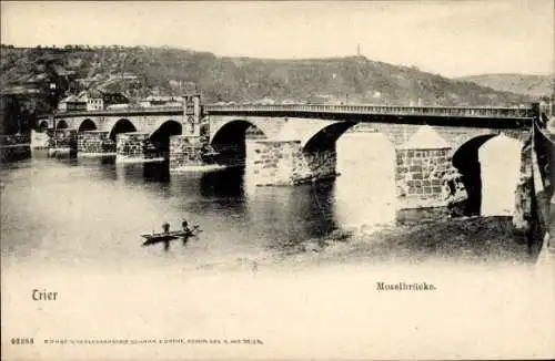 Ak Trier an der Mosel, Moselbrücke