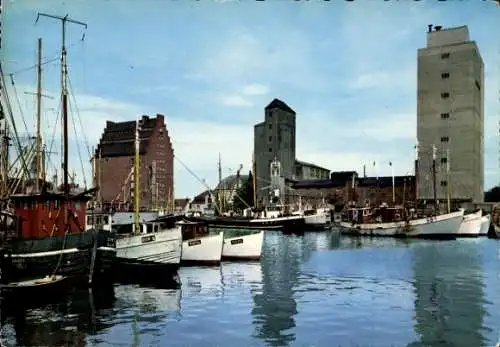 Ak Insel Fehmarn Ostholstein, Burgstaaken, Hafen, Schiffe