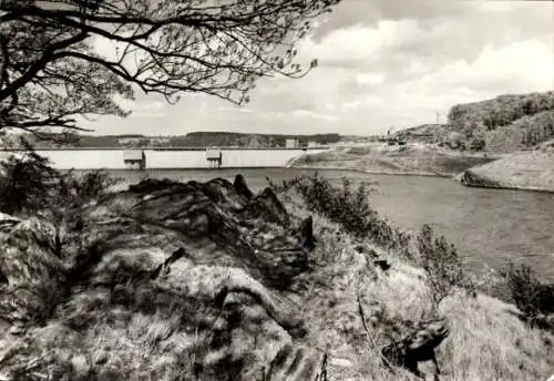 Ak Wendefurt Wendefurth Thale im Harz, Rappbode-Talsperre