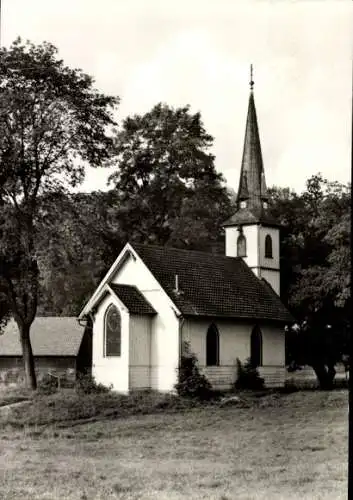 Ak Elend Oberharz am Brocken, kleine Kirche im Harz