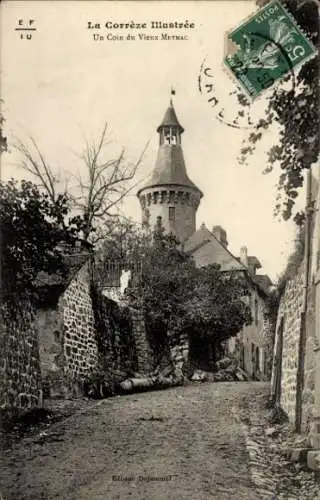 Ak Meymac Correze, Altstadt