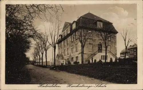 Ak Haderslev Hadersleben Dänemark, Haushaltungs-Schule