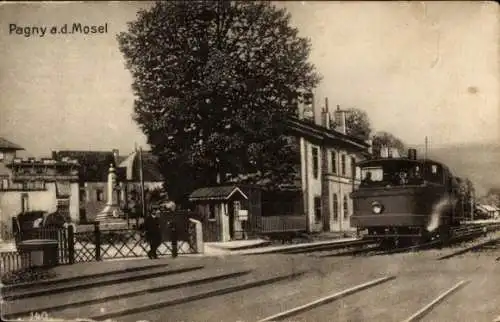 Ak Pagny sur Moselle Meurthe et Moselle, Interieur de la Gare