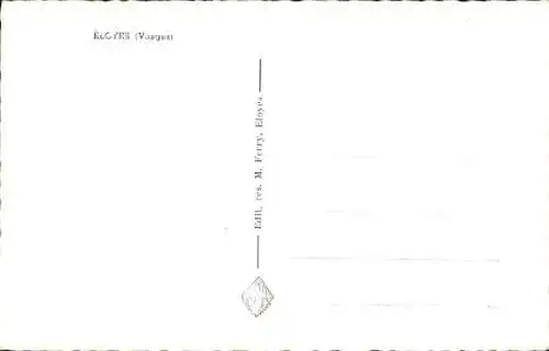 Ak Eloyes Vosges, Panorama