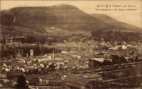 Ak Saint Dié des Vosges, Panorama, L'Ormont