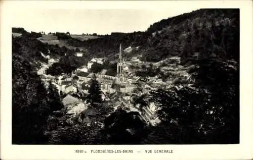 Ak Plombières les Bains Lothringen Vosges, Gesamtansicht