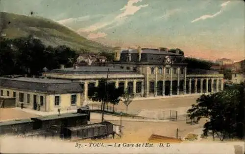 Ak Toul Meurthe et Moselle, La Gare de l'Est