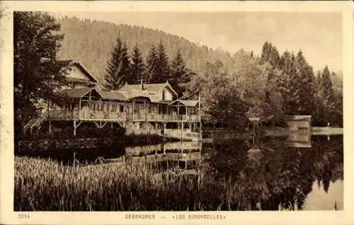Ak Gérardmer Lothringen Vosges, Les Hirondelles