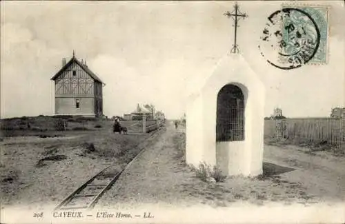 Ak Cayeux Somme, L'Ecce Homo