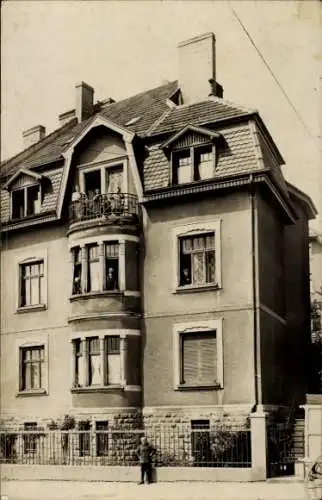 Foto Ak Saarbrücken im Saarland, Wohnhaus