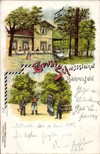 Litho Hamburg Altona Bahrenfeld, Schießstand