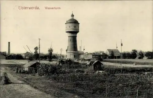 Ak Elsterwerda in Brandenburg, Wasserturm