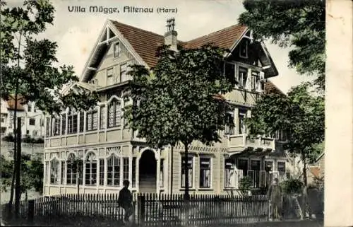 Ak Altenau Clausthal Zellerfeld im Oberharz, Villa Mügge