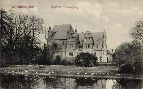 Ak Schledehausen Bissendorf in Niedersachsen, Schloss Schelenburg