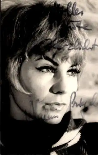 Ak Schauspielerin, Portrait, Autogramm