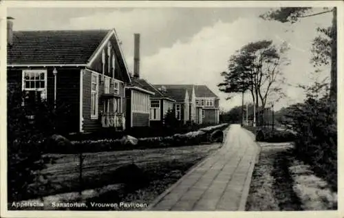 Ak Appelscha Fryslân Niederlande, Sanatorium, Frauenpavillon