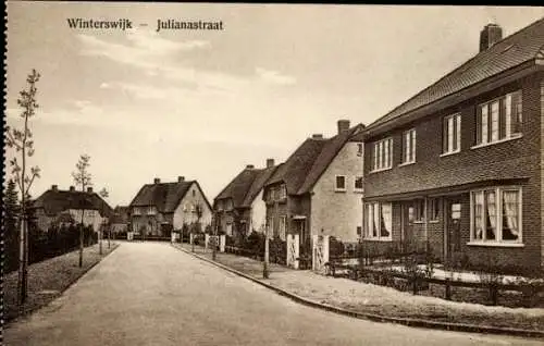 Ak Winterswijk Gelderland Niederlande, Julianastraat