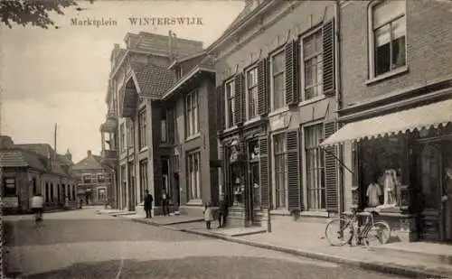 Ak Winterswijk Gelderland Niederlande, Marktplein