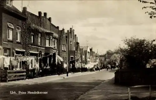 Ak Urk Flevoland Niederlande, Prins Hendrik Street