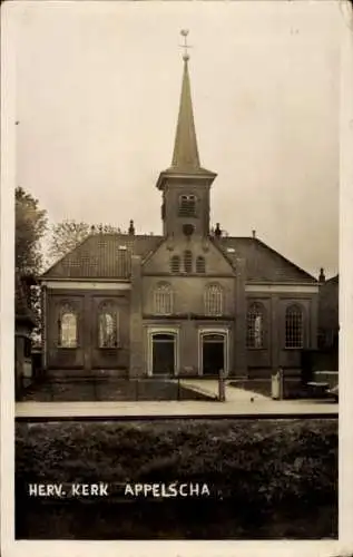Ak Appelscha Fryslân Niederlande, Kirche
