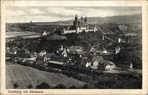 Ak Comburg Schwäbisch Hall in Württemberg, Schloss mit Umgebung