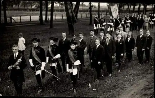 Studentika Foto Ak Ludwigslust in Mecklenburg, Studenten