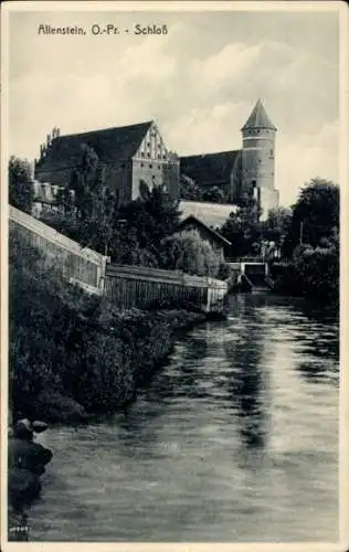 Ak Olsztyn Allenstein Ostpreußen, Schloss