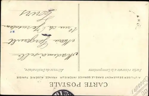 Ak Pont l Eveque Calvados, Vue sur l'Yvie