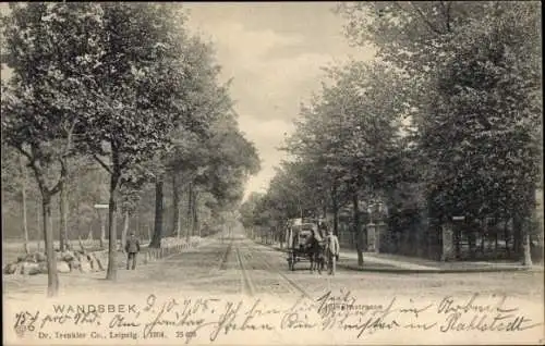 Ak Hamburg Wandsbek, Wilhelmstraße