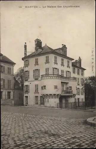 Ak Mantes Yvelines, La Maison des Arquebusiers