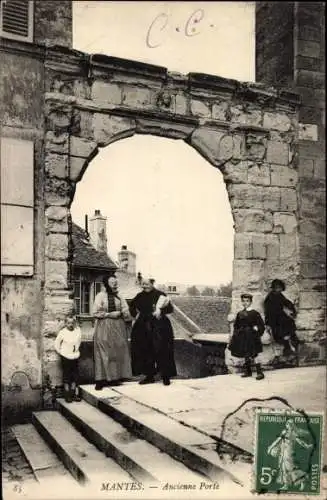 Ak Mantes Yvelines, Ancienne Porte