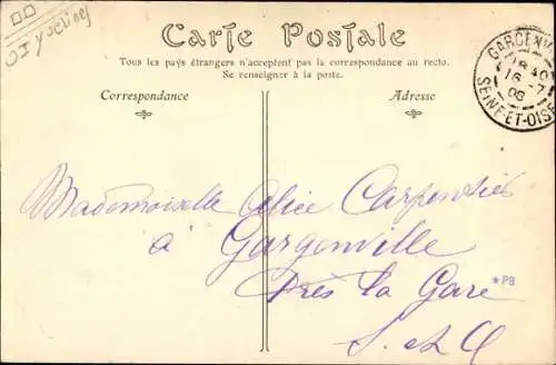 Ak Mantes Yvelines, Ancienne Porte