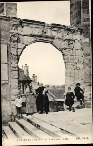 Ak Mantes Yvelines, Ancienne Porte
