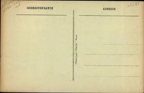 Ak Triel sur Seine Yvelines, Rue du Général Gallieni, Les Villas