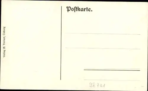 Ak Neustadt am Rennsteig Großbreitenbach in Thüringen, Oberförsterei