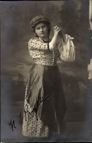 Ak Schauspielerin K.S. Parsella, Portrait, Autogramm