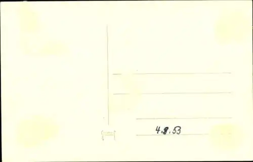 Ak Schauspieler Claus Biederstaedt, Portrait, Autogramm, Arlette erobert Paris