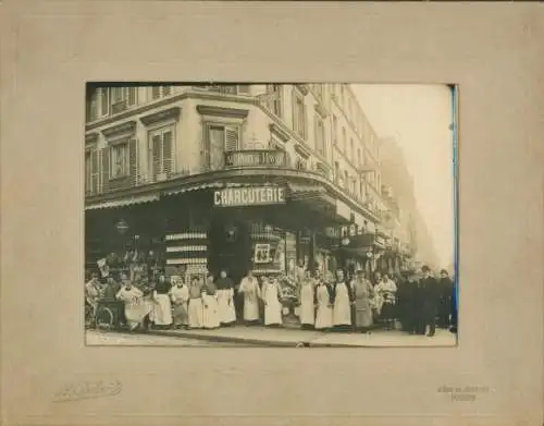 Foto Paris XVII., Rue de Montenotte Ecke Avenue de Ternes, Charcuterie