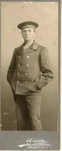 CdV Wilhelmshaven in Niedersachsen, Deutscher Seemann in Uniform, SMS Niobe