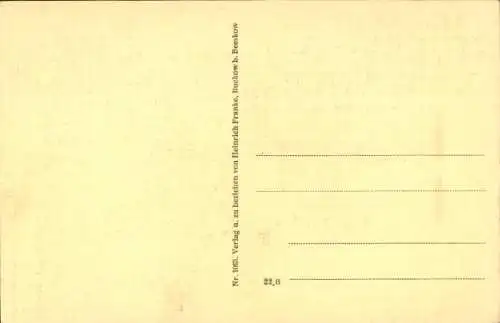 Ak Friedersdorf in der Mark, Partie am Postamt