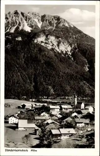 Ak Vorderhornbach Vorderhorenbach in Tirol, Teilansicht vom Ort