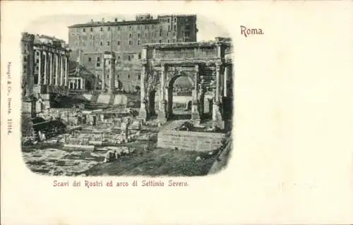 Ak Roma, Septimius-Severus-Bogen
