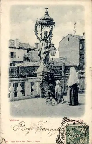 Ak Chioggia Veneto, Madonna