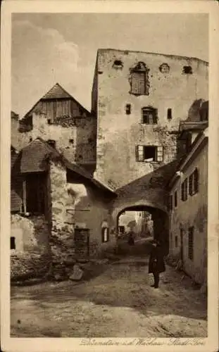 Ak Dürnstein an der Donau Wachau Niederösterreich, Tor